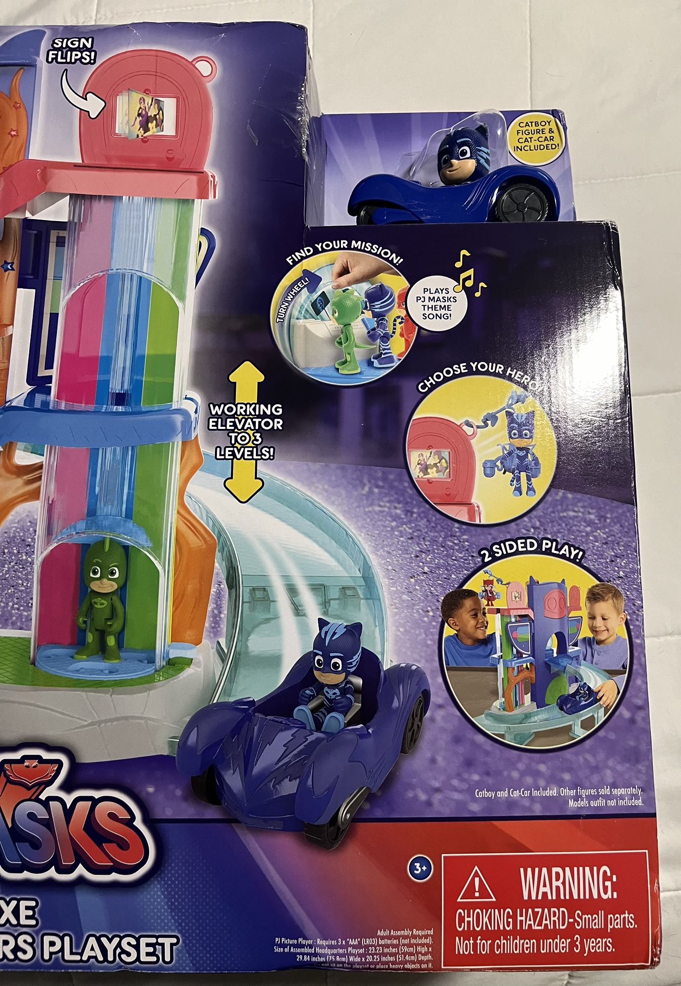 NEW PJ Masks Deluxe Headquarters Playset