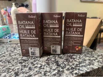 Set of 3 new batana oil hair growth, scalp oil, caffeine