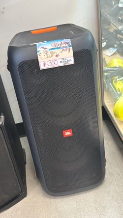 Tv, speaker, computer