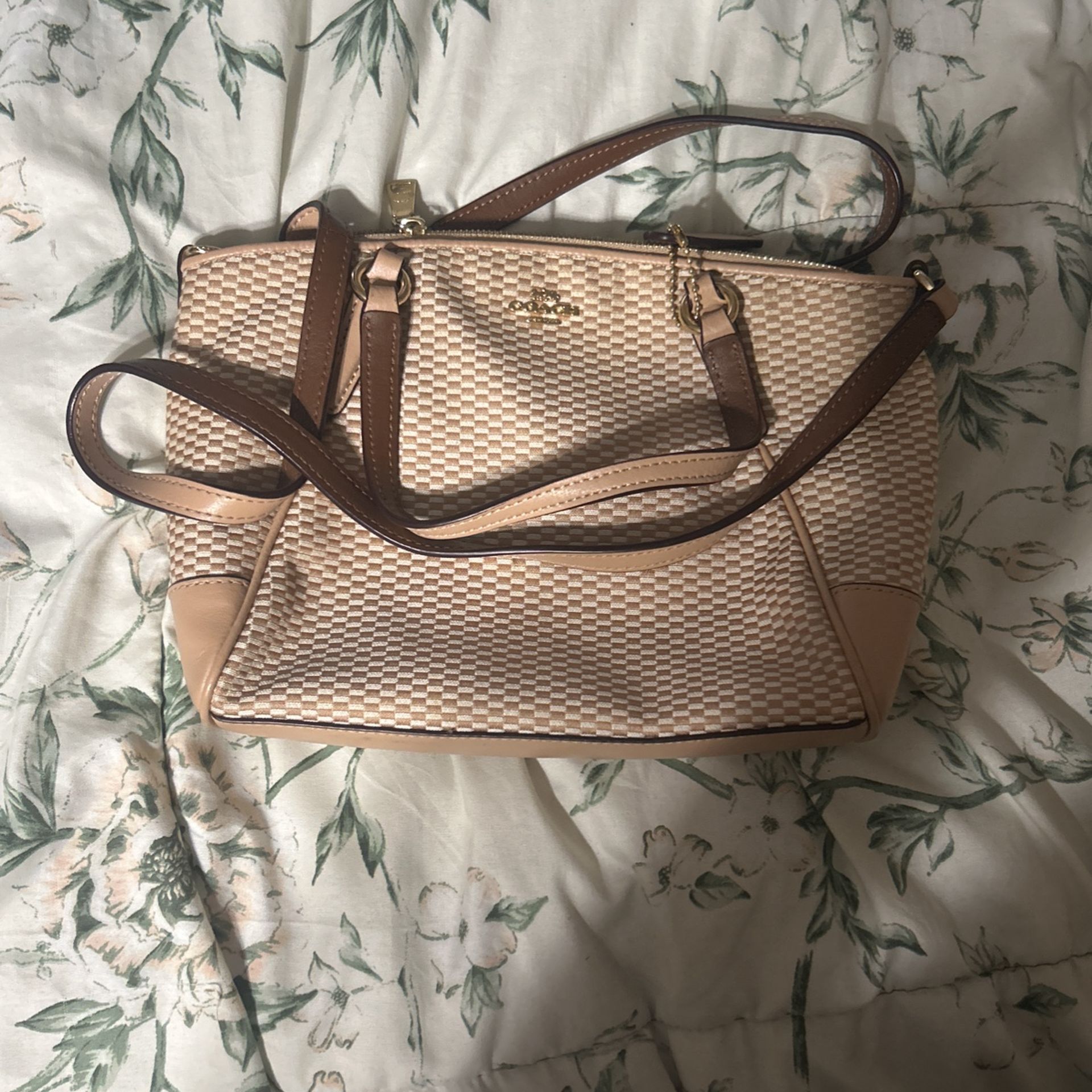 Coach Purse With Smaller One