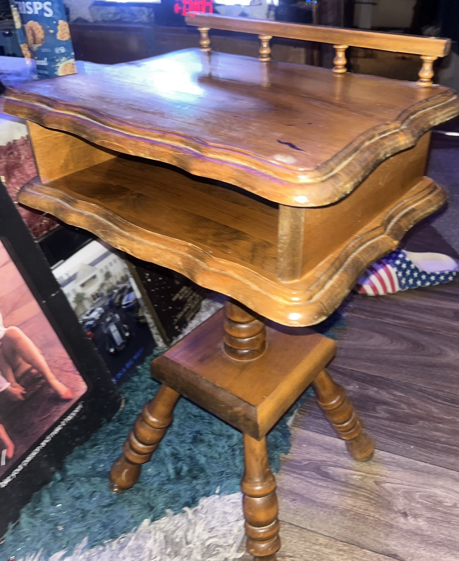 Antique pc. Approximately 2 1/2 ft tall this vintage pc is done here. Ready to move on to the next family. still in great condition just needs to be