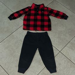 Carter’s Toddler Boy’s Sweater and Jogger Pants / Sweatpants, Size 18 Months, 24 Months 
