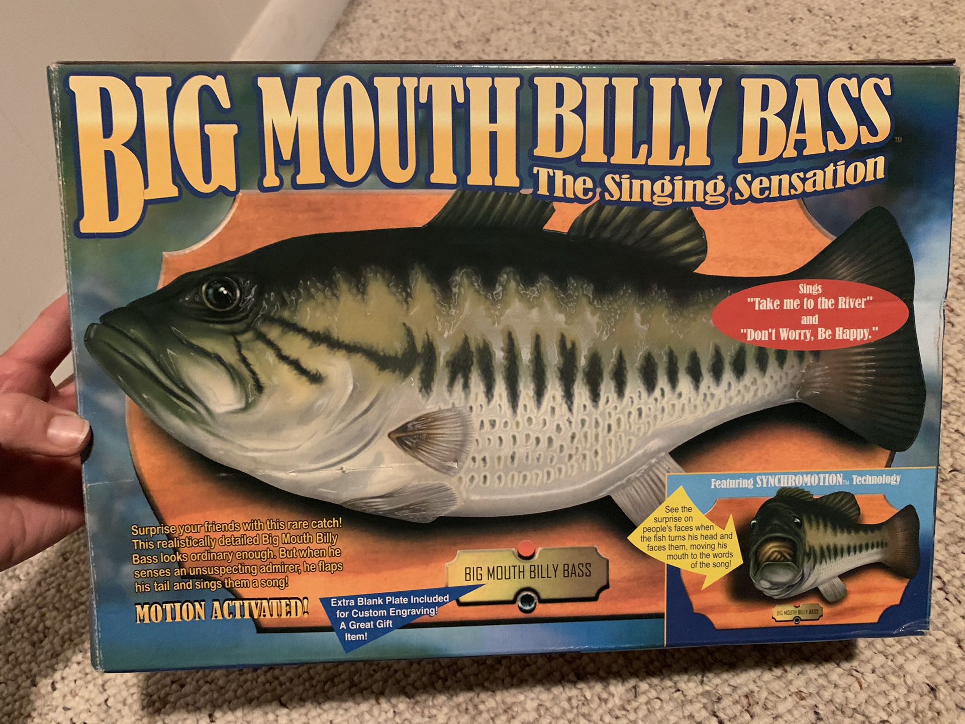 Original Big Mouth Billy Bass Singing Fish