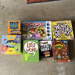 Board Games And Card Games Bundle 