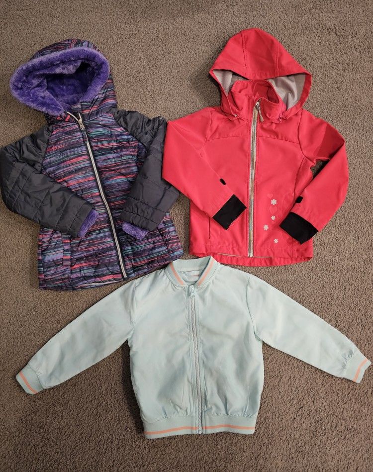 Jackets for girl size 5