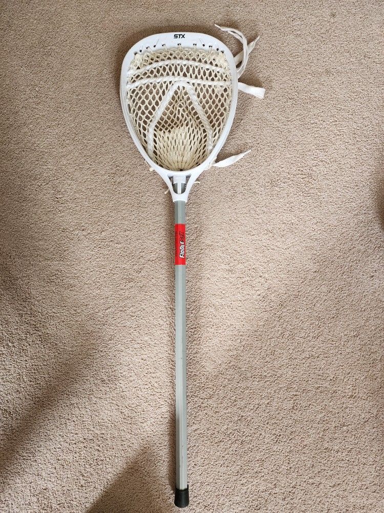 STX Lacrosse FiddleSTX Goalie Stick Kids Youth 39" White