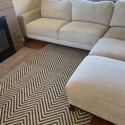 Amherst Model Mid Century Modern Couch