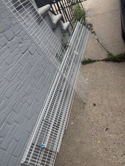 Wire mesh shelving closet shelf everbilt