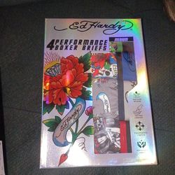 Ed Hardy 4 pack boxer briefs