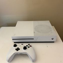 Xbox One S Console + White Controller | Tested