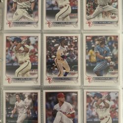 Philadelphia Phillies 32 Baseball Cards