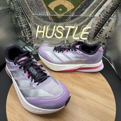 Adidas Adizero Boston 13 “Purple Burst Lucid Red” Women’s Sz 8.5
