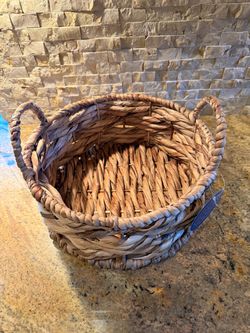 Brand New Round Wicker Basket