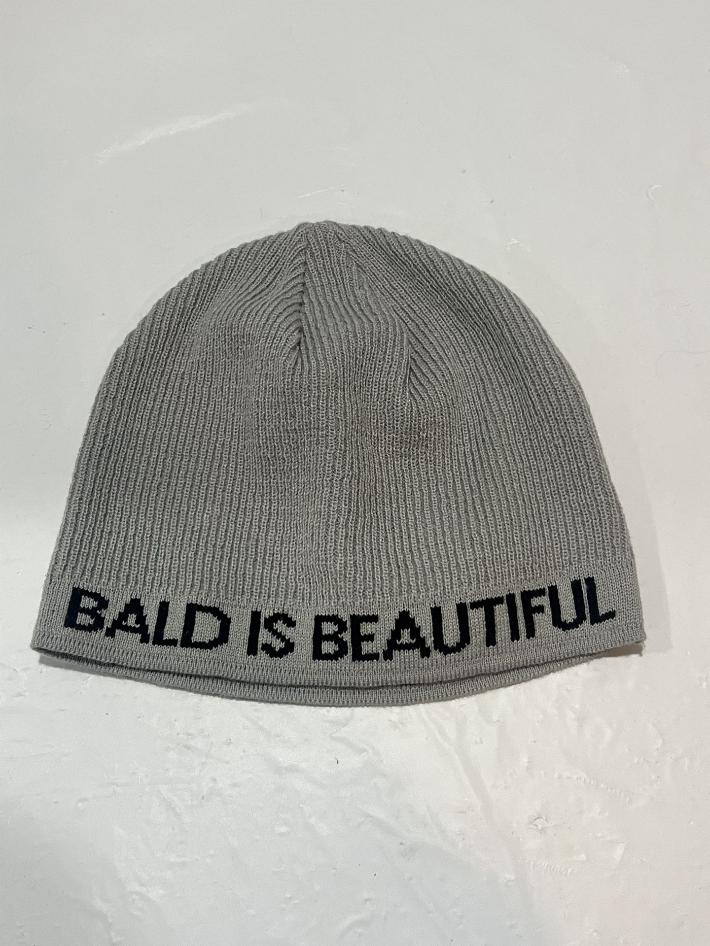BALD IS BEAUTIFUL Beanie Hat One Size