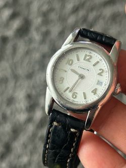 Coach Women!s Silver Tone Watch