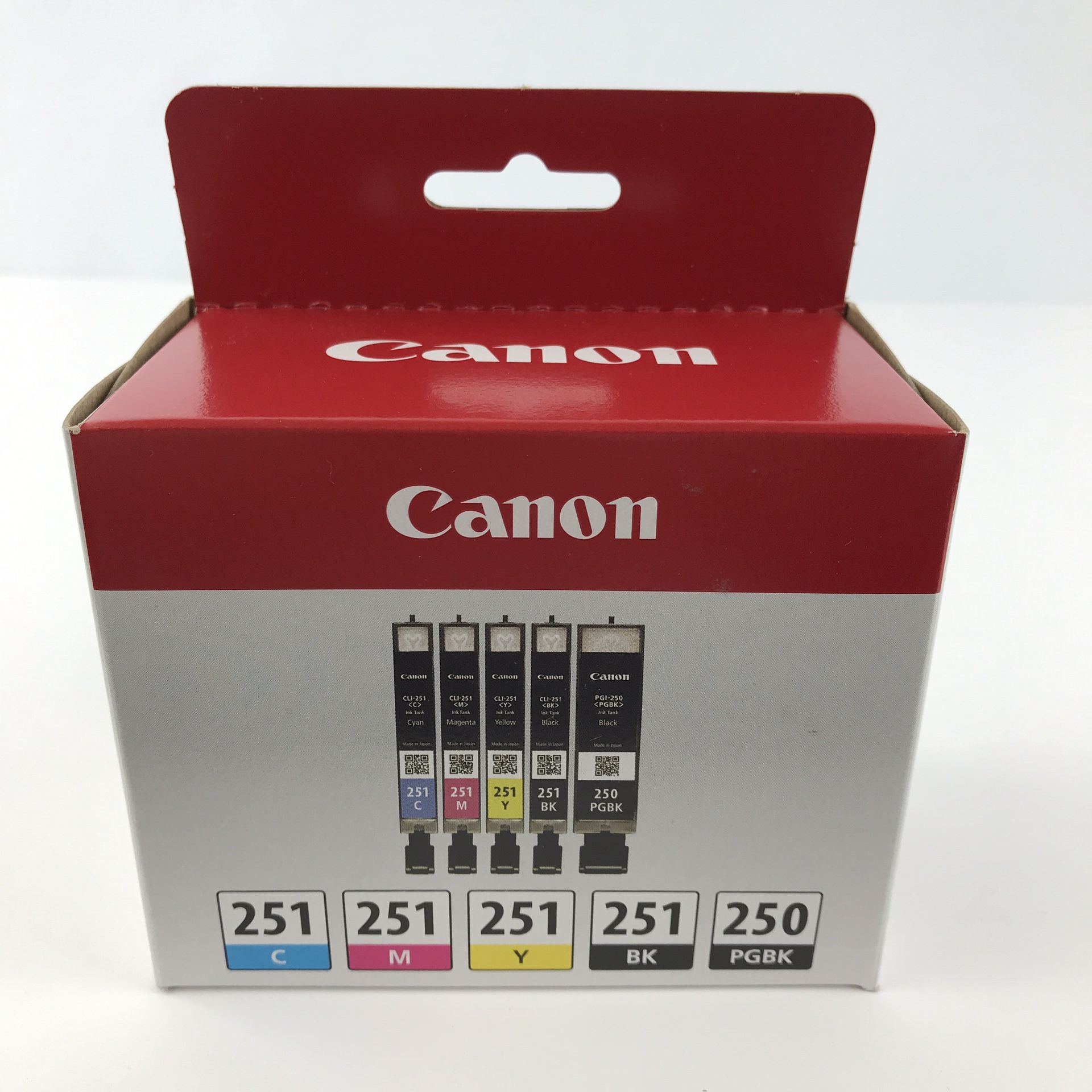 Canon Ink Cartridges 251 250 new in box