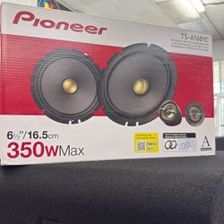 Pioneer 6.5 Inch Component Speakers TS-A1601c 350 Watts Max Brand New 150 A Pair 