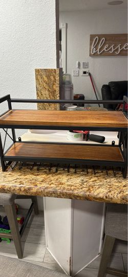 Bar wine rack