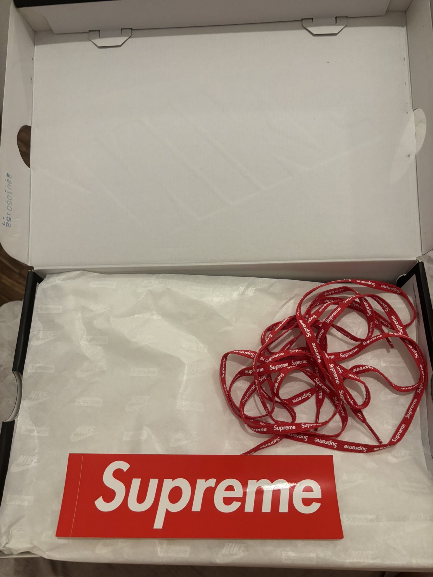 Supreme x Air Force 1 Low 'Box Logo - White'