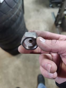 Nitrous Bottle To 4AN Fitting