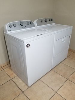 Whirlpool Washer And Electric Dryer Free Deliver And Install 3 Month Warranty...