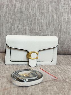 Coach Tabby 26 Chalk White Clutch/Crossbody Bag. Brand New