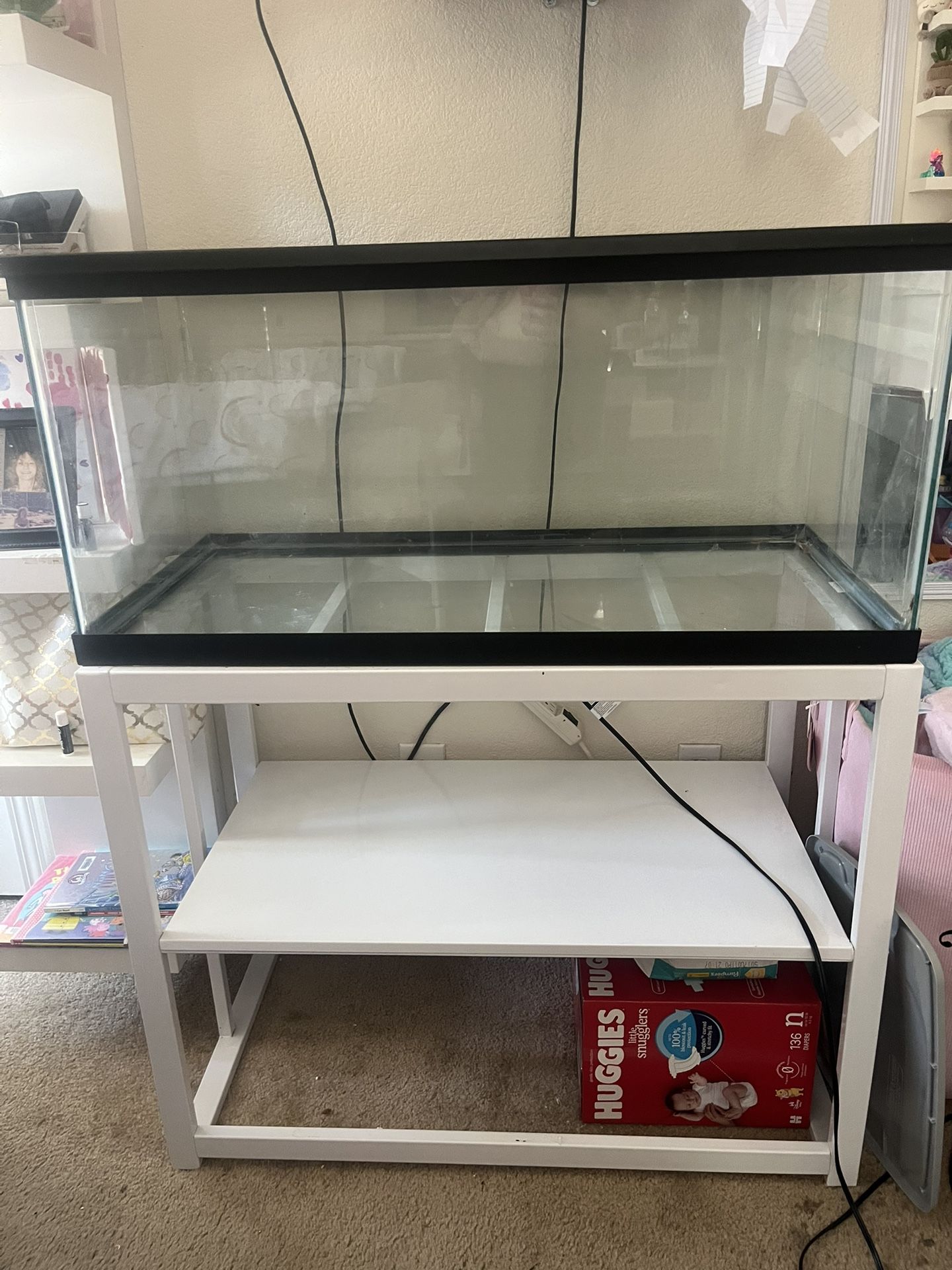 40gal Tank, Stand And Screen Cover For Top