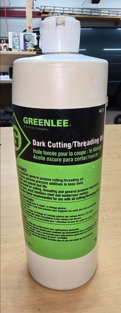 Greenlee cutting oil