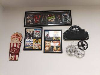 Movie room deco