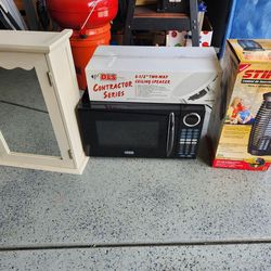 Free Microwave And Speakers