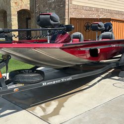 2018 Ranger RT178 Aluminum Bass Boat W/ 60HP