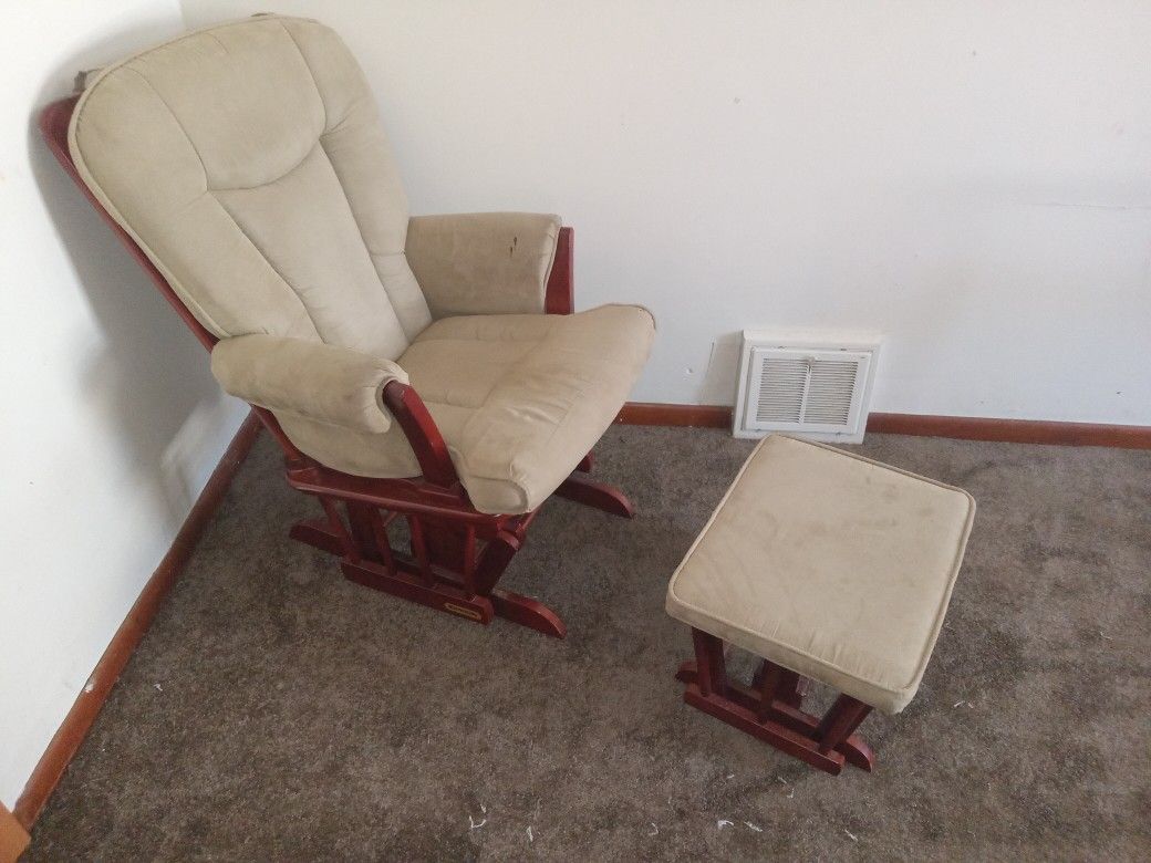 Rocking Chair and Ottoman
