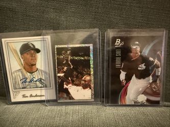 3-pack White Sox Bulls Trading Cards ‘92 Jordan, Autographed Tim Anderson, Luis Robert