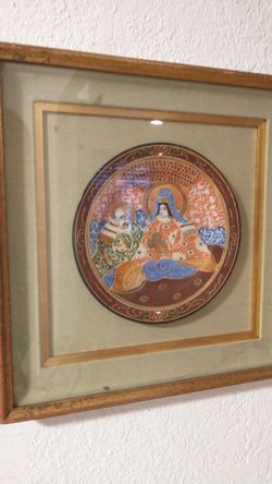 Small wall persian plate