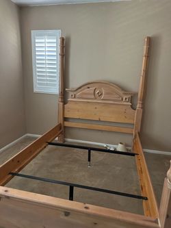 Solid wood bedroom set