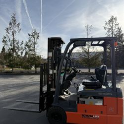2021 Toyota Electric Forklift – Like New, Under 500 Hours!