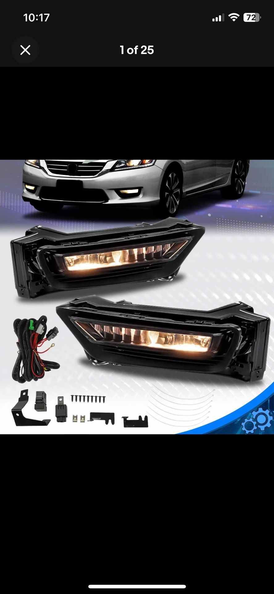 Honda Accord Fog Lights 