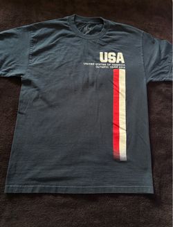 USA United States of America Olympic Team 2012 London navy tee men’s large