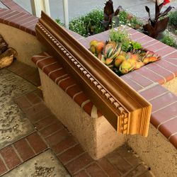 Solid Oak Fireplace Mantle