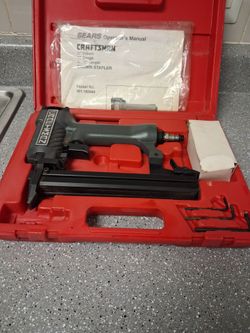 Craftsman Pneumatic Crown Stapler Model (contact info removed)60