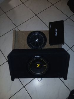 Car stereo and speakers