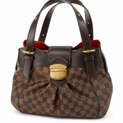 Louis Vuitton Sistina PM Damier Ebene Handbag 
