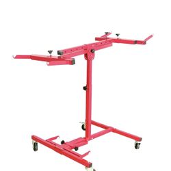 Multifunctional Rotating Panel Paint Stand Holder for Workshop
