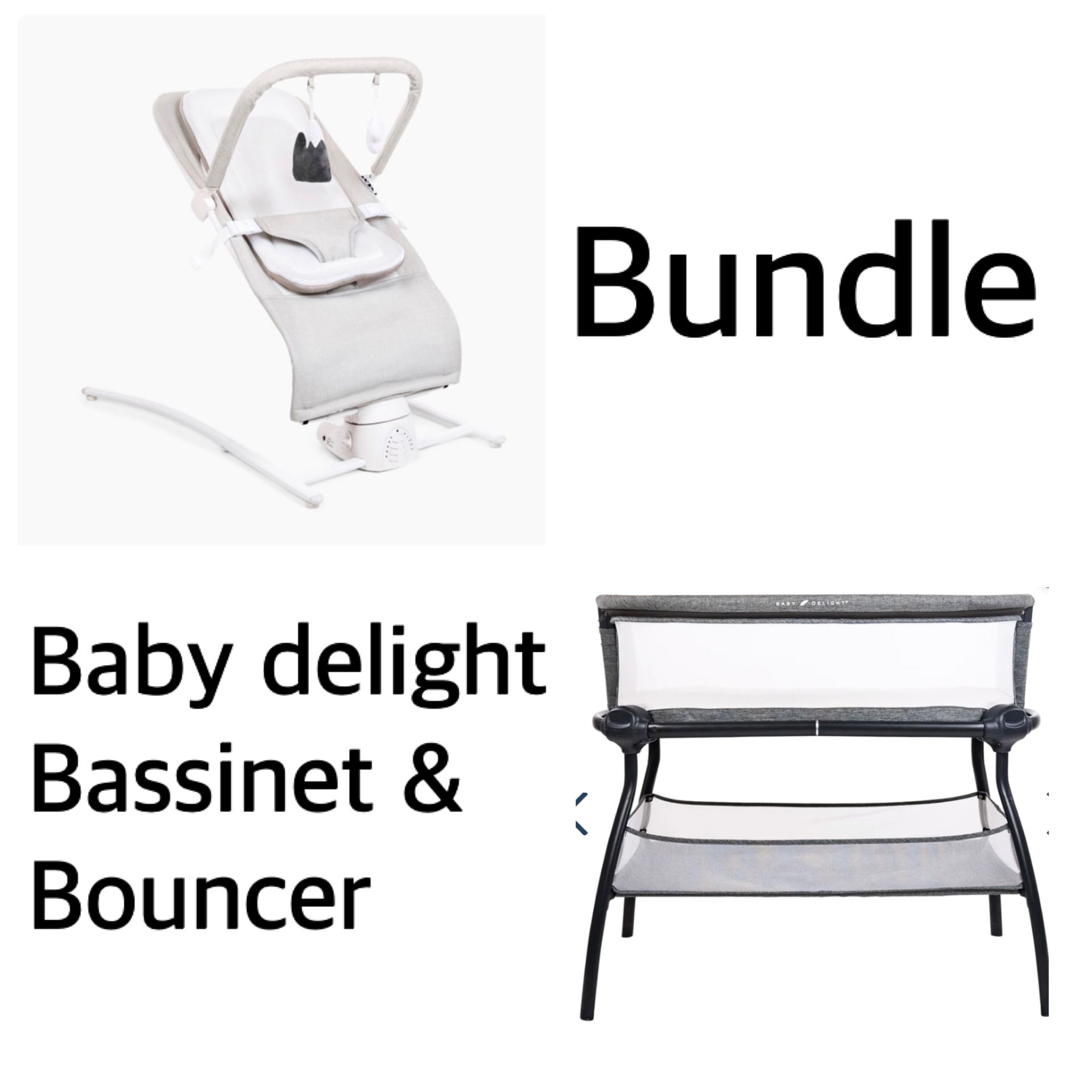 Baby Delight | Bassinet And Bouncer (can buy separately too)