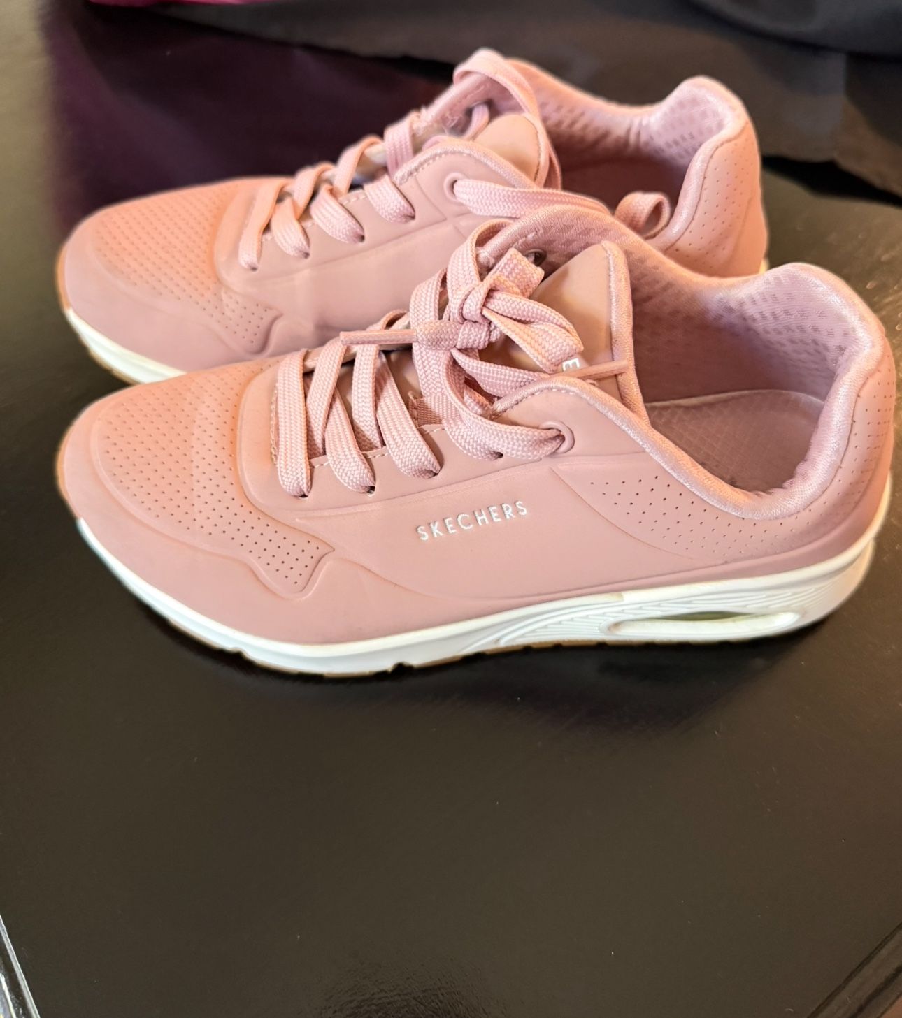 Sketchers Uno shimmer (Blush) Size 6