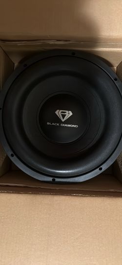 (2) 12 subwoofers