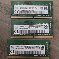 16gb Ram Ddr4 (3 Modules)
