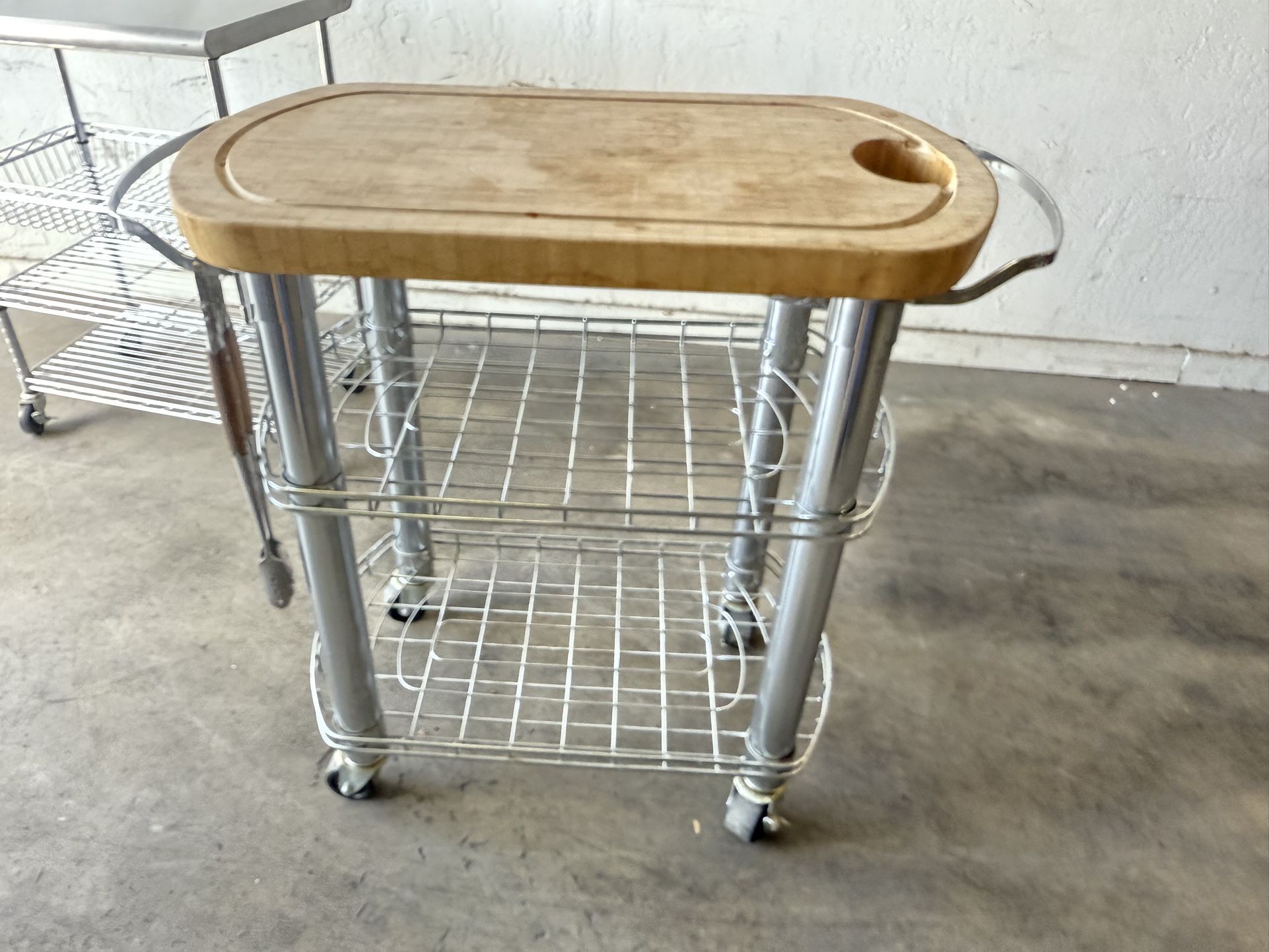 Butcher BBQ Rolling Cart