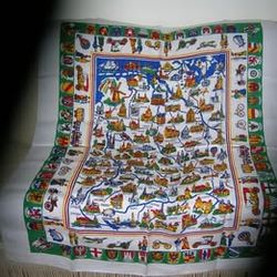 50" x 60" " Around the World" Table Cloth