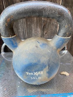 Kettlebell weight 35lb